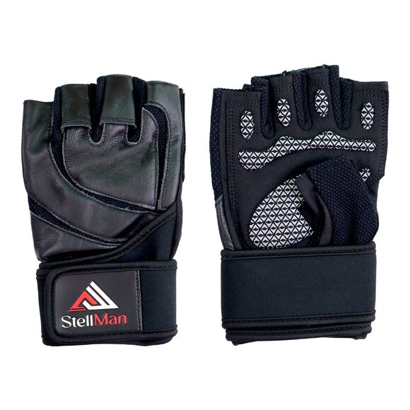 Stellman Apex Strength Gym Gloves Perfect for Bodybuilding and Strength - Picture 1 of 6